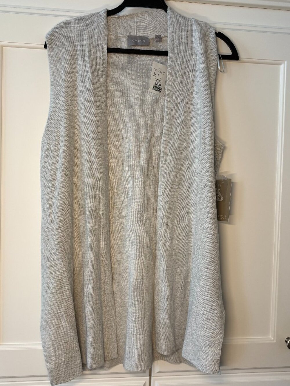 Cyrus Grey Cardigan Sweater